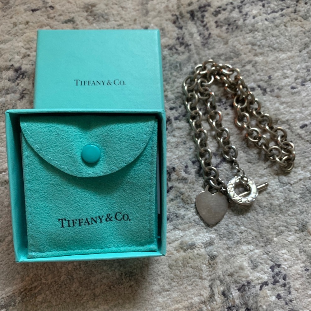 Tiffany & Co heart tag necklace